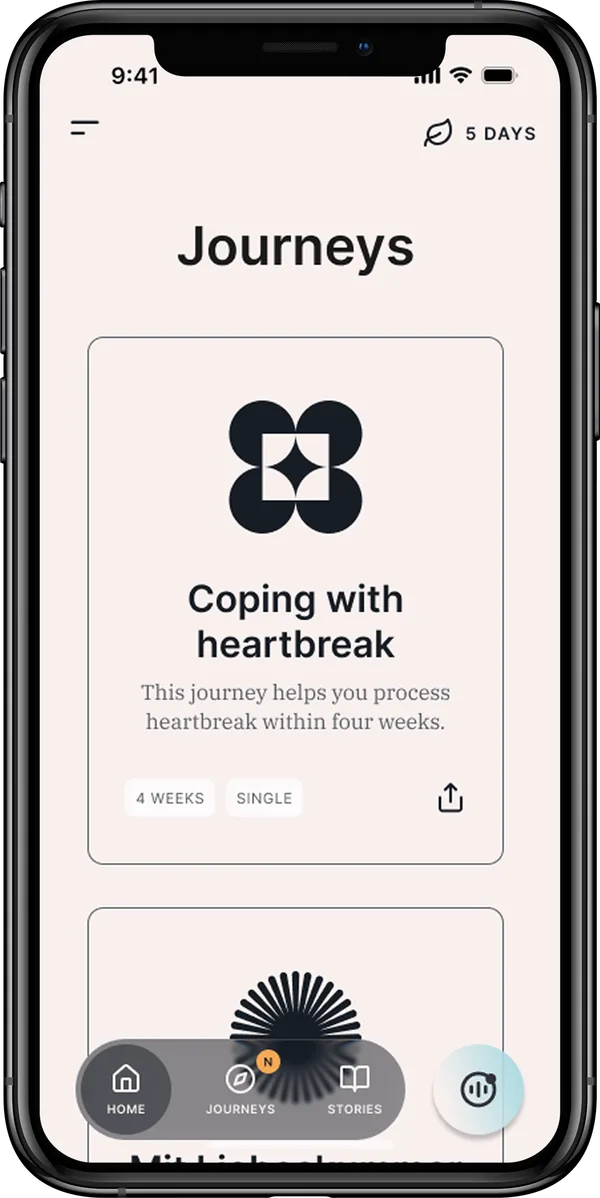 ailloy app — journeys